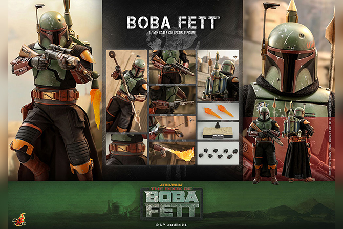 ホットトイズ　テレビ・マスターピース　ボバ・フェット（『ボバ・フェット／The Book of Boba Fett』）の商品画像