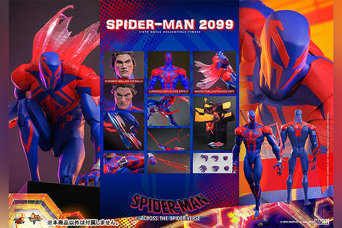 ホットトイズ　ムービー・マスターピース　スパイダーマン2099（『スパイダーマン：アクロス・ザ・スパイダーバース』）の商品画像