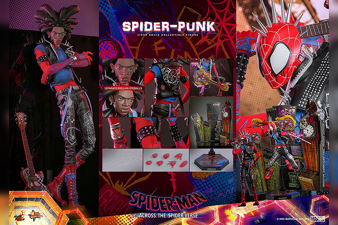 ムービー・マスターピース　スパイダー・パンク（スパイダーマン：アクロス・ザ・スパイダーバース）の商品画像
