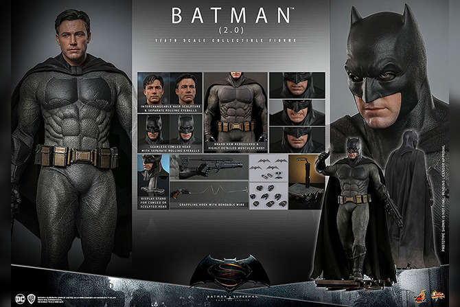 ムービー・マスターピース　バットマン 2.0（『バットマンVSスーパーマン ジャスティスの誕生』）の商品画像