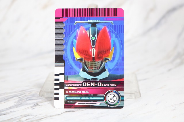 DXネオディエンドライバー　カード　カメンライド　最強フォーム　仮面ライダー電王　ライナーフォーム