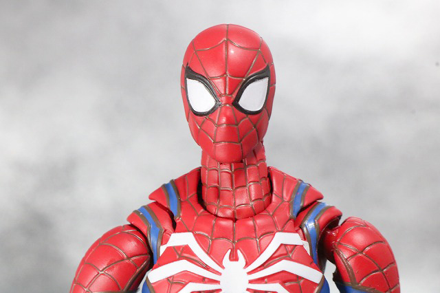 S.H.フィギュアーツ　スパイダーマン アドバンス・スーツ（Marvel's Spider-Man）　レビュー　付属品　差し替え頭部