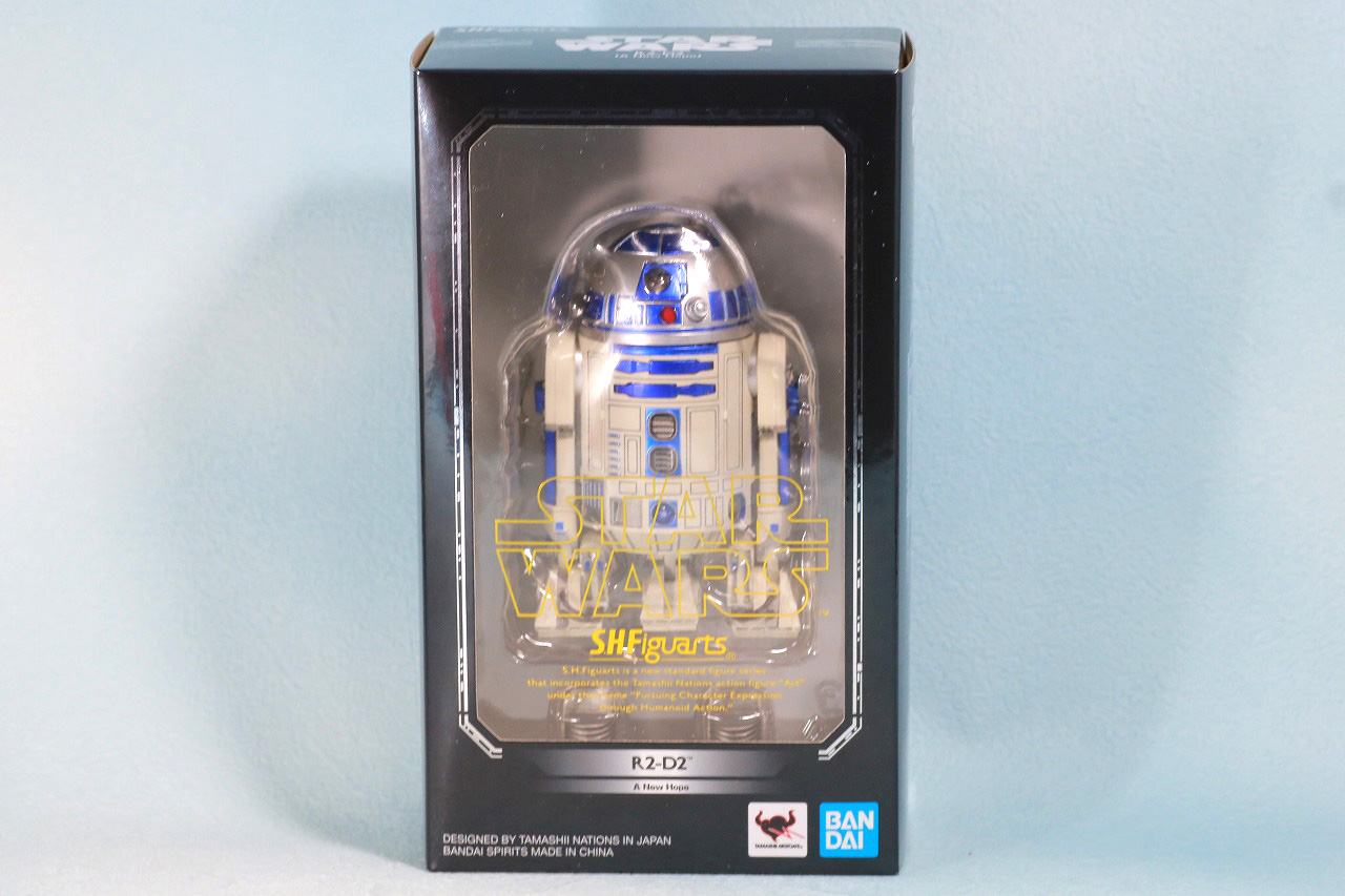 S.H.フィギュアーツ　R2-D2　（A NEW HOPE）　レビュー　パッケージ