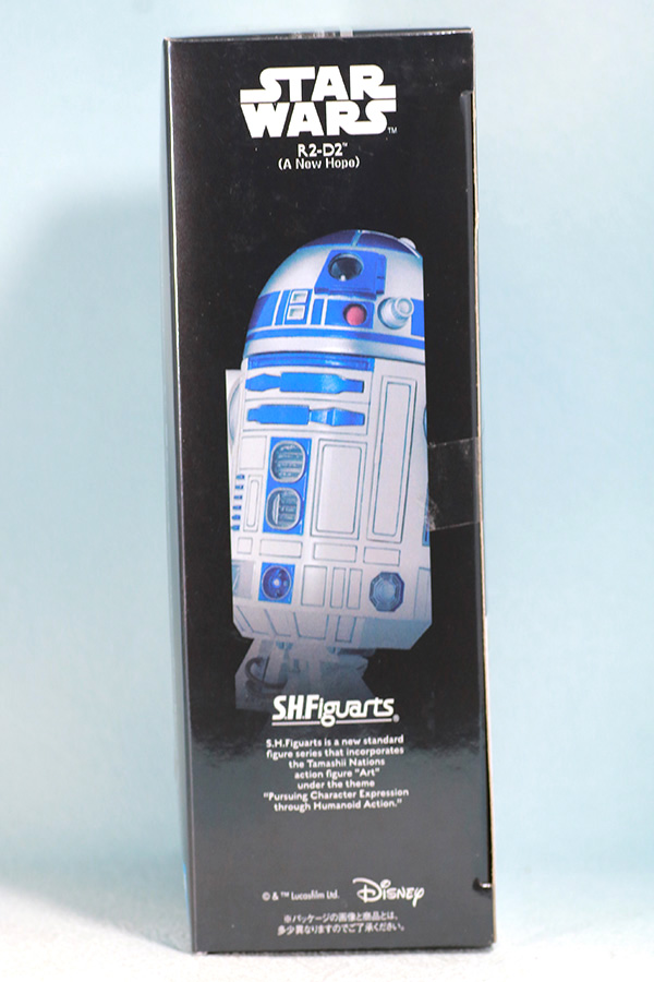 S.H.フィギュアーツ　R2-D2　（A NEW HOPE）　レビュー　パッケージ