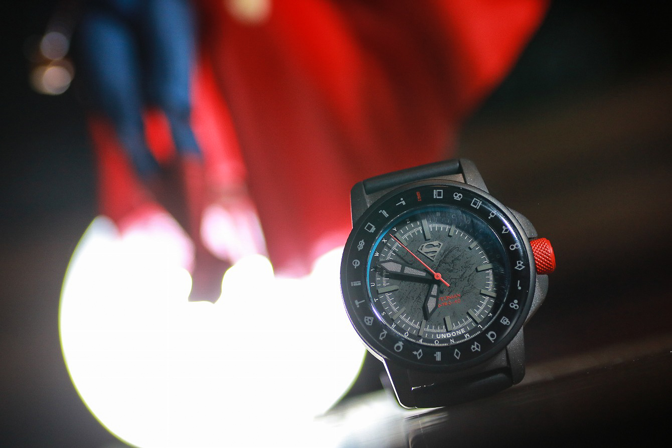 UNDONE SUPERMAN:THE KRYPTONIAN DECRYPTOR　腕時計　レビュー　スーパーマン　コラボ