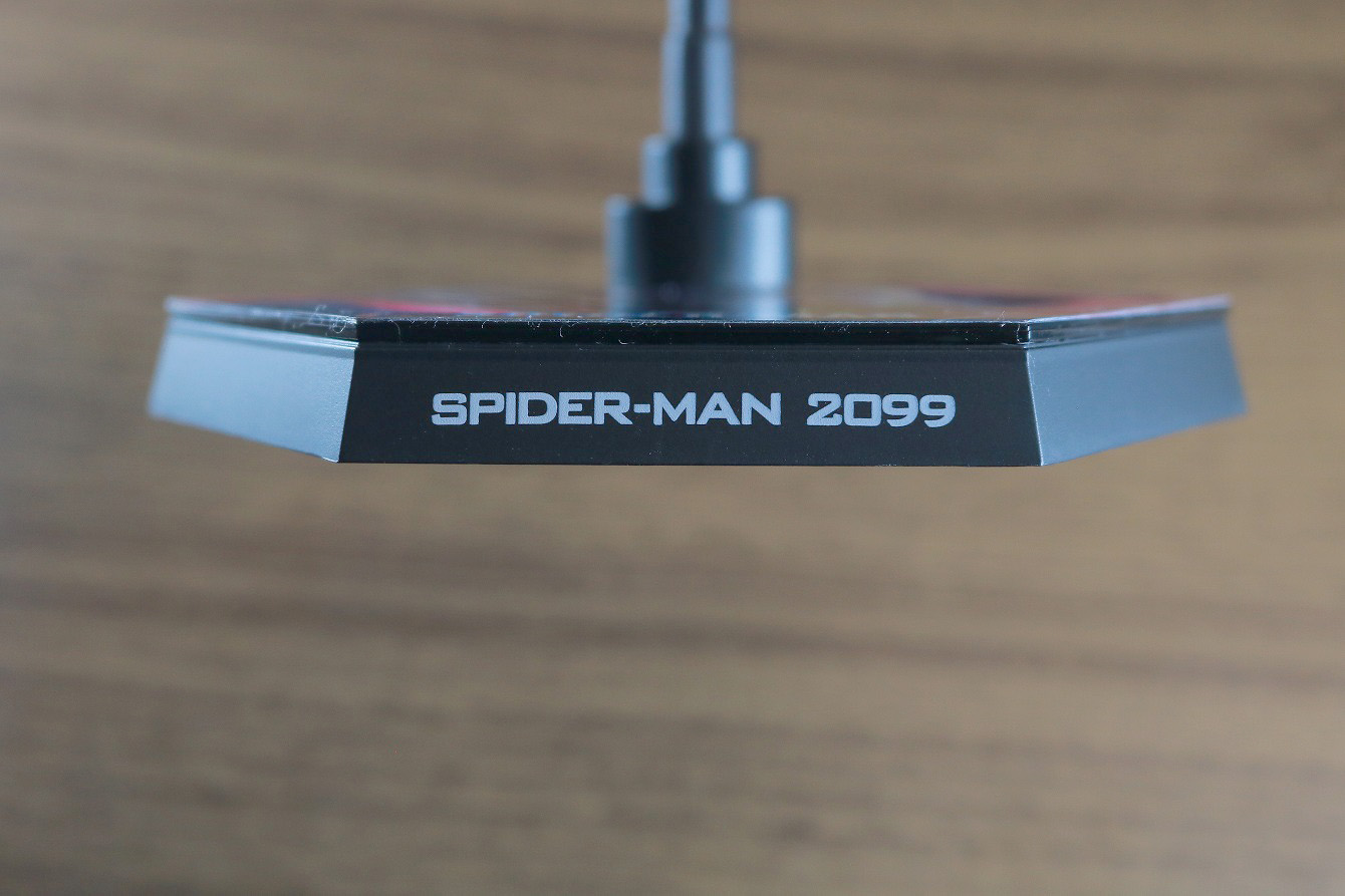 ホットトイズ　ビデオゲームマスターピース　スパイダーマン2099　レビュー　付属品　専用台座