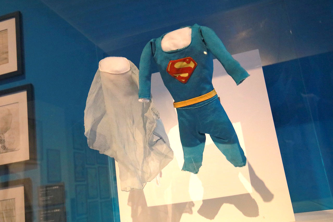 DC展　スーパーヒーローの誕生　レポート　スーパーマンエリア