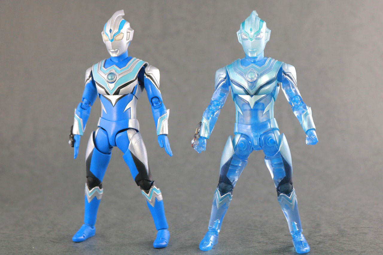 S.H.フィギュアーツ　ウルトラマンフーマ　Special Clear Color Ver　レビュー　本体 比較