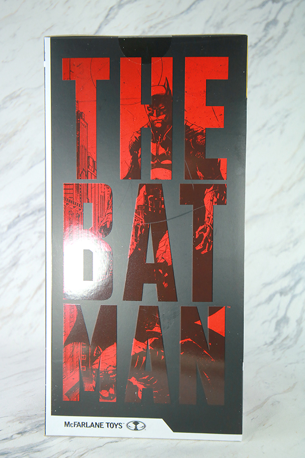 DCマルチバース ポーズド・スタチュー　バットマン（『ザ・バットマン』） コミック版　パッケージ