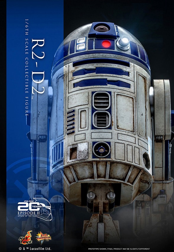 ホットトイズ ムービー・マスターピース　R2-D2（『スター・ウォーズエピソード2／クローンの攻撃』）