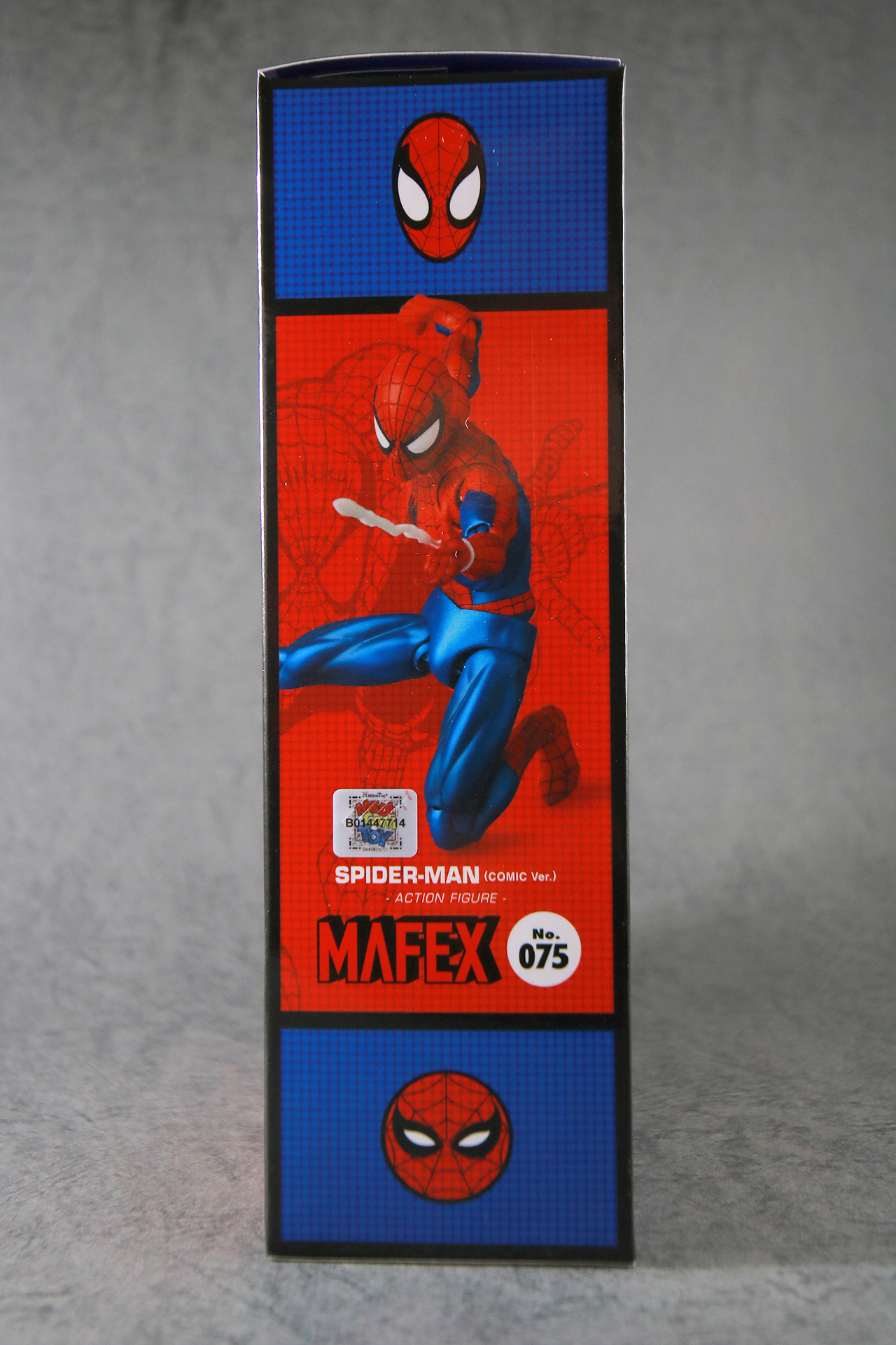 MAFEX　スパイダーマン Comic Ver.　再販版　レビュー　パッケージ