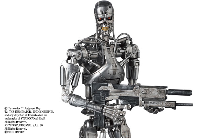 MAFEX新作！『T2』版ターミネーター エンドスケルトンが24年2月発売！劇中のロボット兵器を立体化！