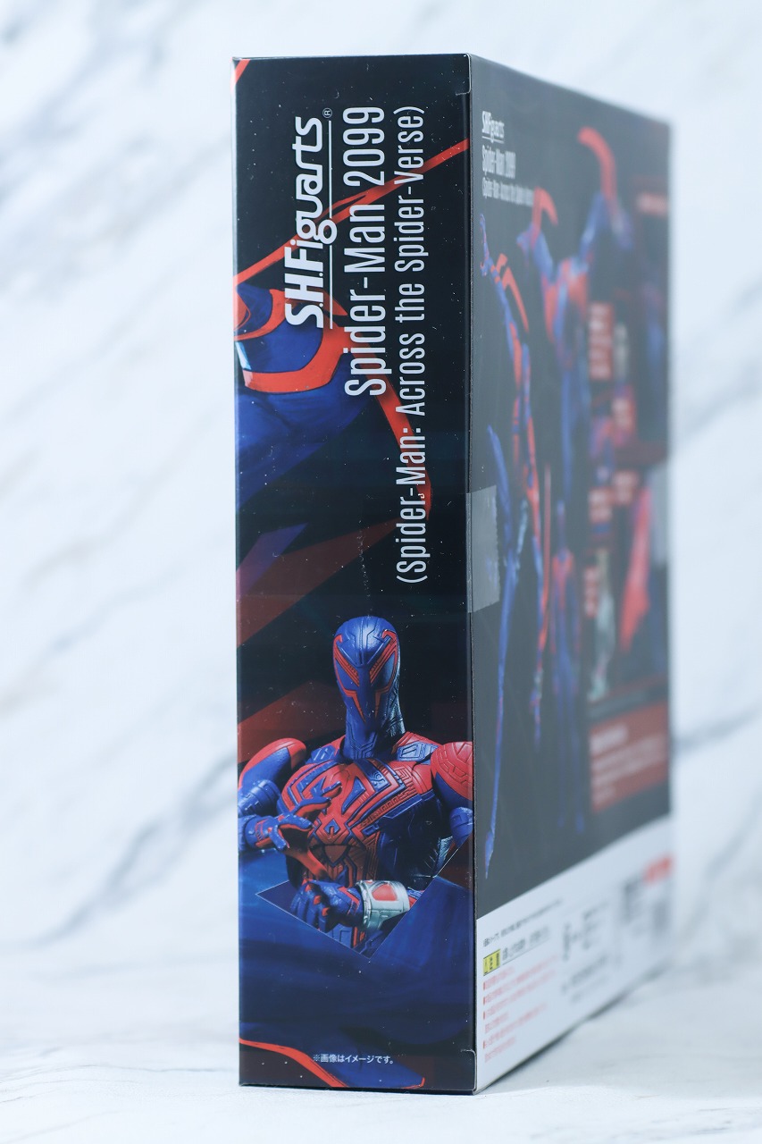 S.H.フィギュアーツ　スパイダーマン2099　アクロス・ザ・スパイダーバース　レビュー　パッケージ