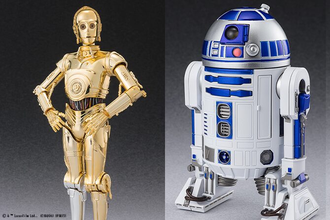 S.H.フィギュアーツ新作！C3-PO＆R2-D2が新たな仕様で2024年11月に発売！